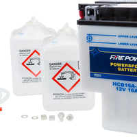 Fire Power Battery W/acid Hcb16a-ab 12v Heavy Duty - Watercraft Collection
