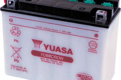 Yuasa Battery Y50-n18l-a Conventional - Street Collection