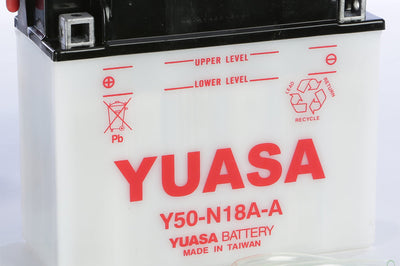 Yuasa Battery Y50n18a-a Conventional - Street Collection