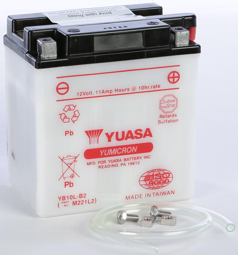 Yuasa Battery Yb10l-b2 Conventional - Street Collection