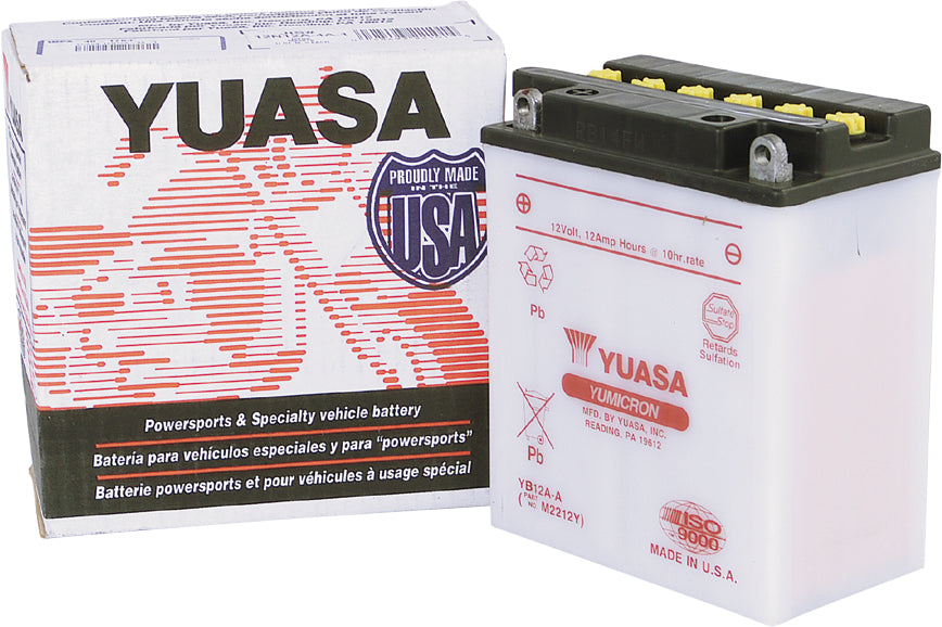 Yuasa Battery Yb12a-a Conventional - Watercraft Collection