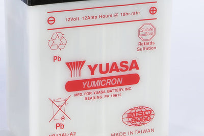 Yuasa Battery Yb12al-a2 Conventional - Watercraft Collection