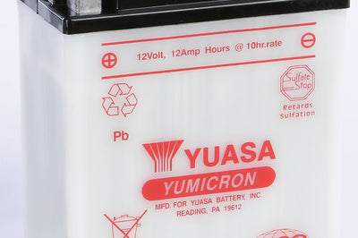 Yuasa Battery Yb12c-a Conventional - Watercraft Collection