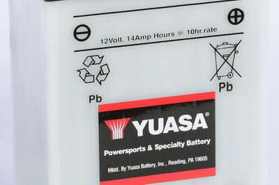 Yuasa Battery Yb14l-b2 Conventional - Watercraft Collection