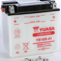 Yuasa Battery Yb16b-a1 Conventional - Watercraft Collection