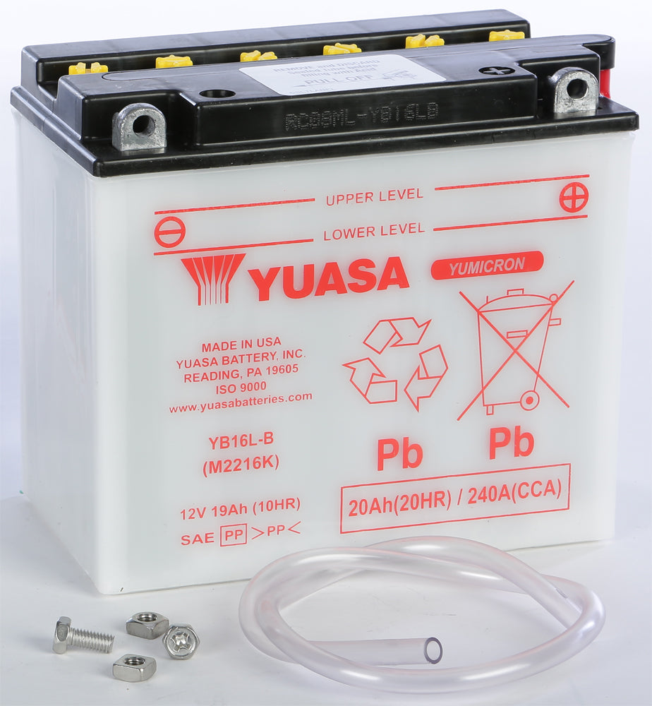 Yuasa Battery Yb16l-b Conventional - Watercraft Collection