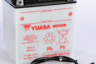 Yuasa Battery Yb30l-b Conventional - Watercraft Collection