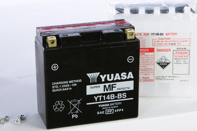 Yuasa Battery Yt14b-bs Maintenance Free - Street Collection