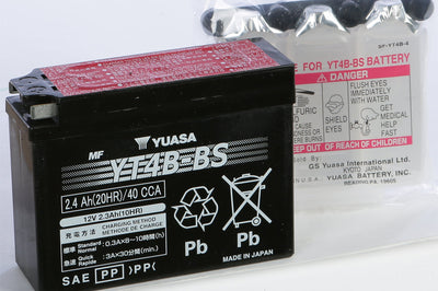 Yuasa Battery Yt4b-bs Maintenance Free - Street Collection