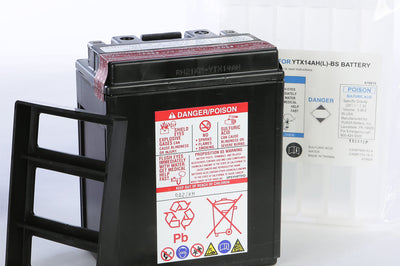 Yuasa Battery Ytx14ah-bs Maintenance Free - Watercraft Collection