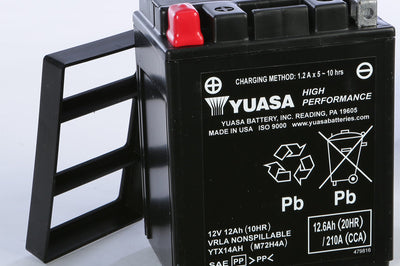 Yuasa Battery Ytx14ah Sealed Factory Activated - Watercraft Collection