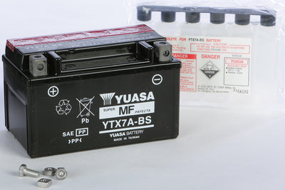 Yuasa Battery Ytx7a-bs Maintenance Free - Street Collection