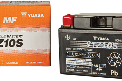 Yuasa Battery Ytz10s Sealed Factory Activated - Street Collection
