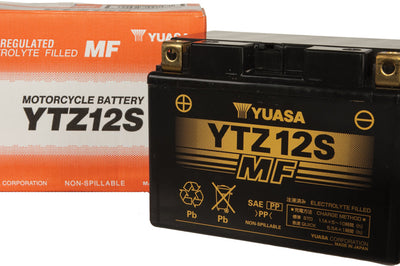 Yuasa Battery Ytz12s Sealed Factory Activated - Street Collection