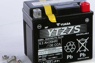 Yuasa Battery Ytz7s Sealed Factory Activated - Street Collection