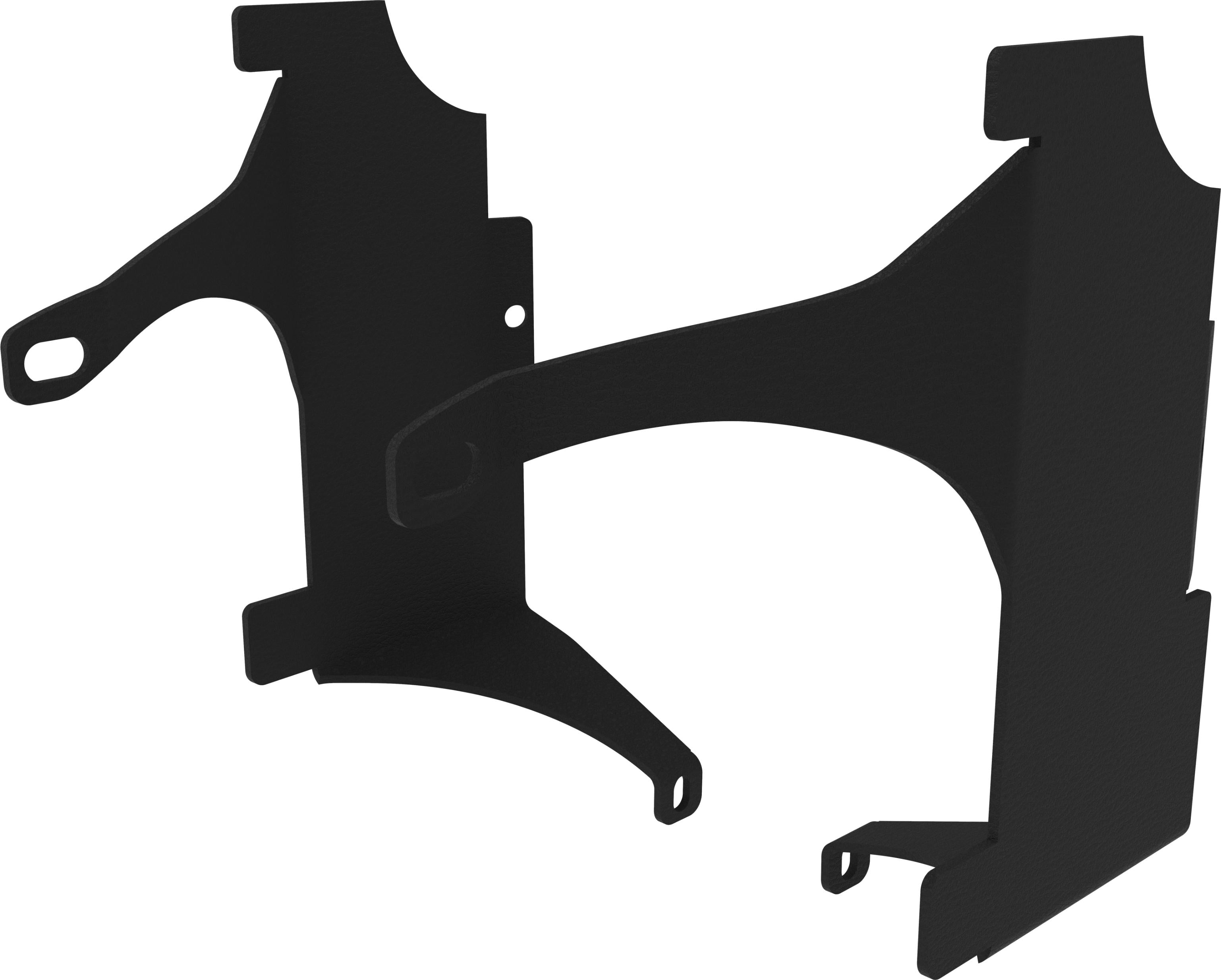 Saddle Tramp Batwing Amp Brkt Repair Flh 98-13 - Harddrive Products