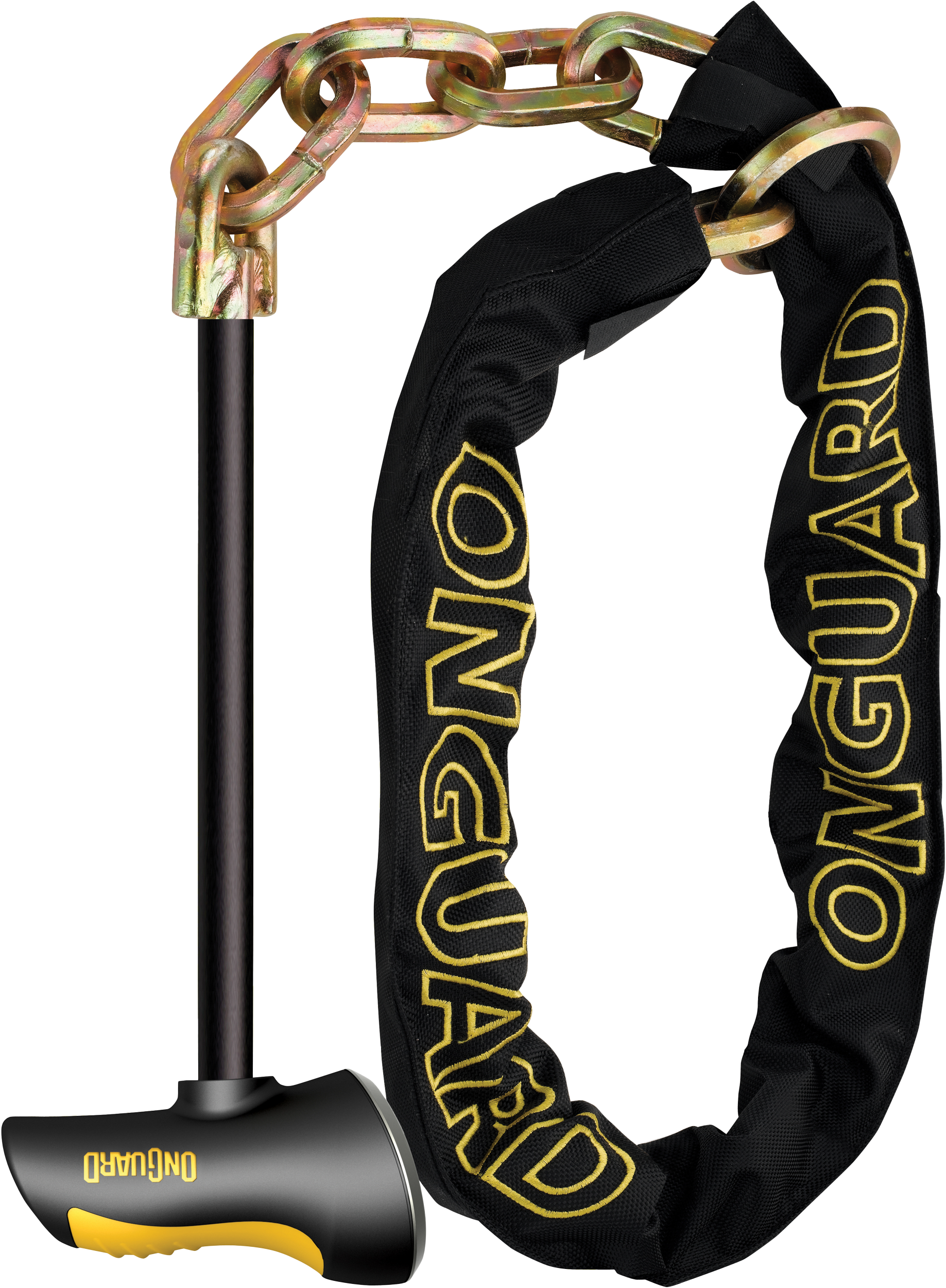 Onguard Beast 8017lpt Chain Lock With X2 Steel Rod 4.5ft - Street Collection