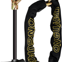 Onguard Beast 8017lpt Chain Lock With X2 Steel Rod 4.5ft - Street Collection