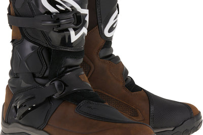 Alpinestars Belize Drystar Boots Black Sz 13 - Brown Oiled Leather / US 09 - Apparel Collection