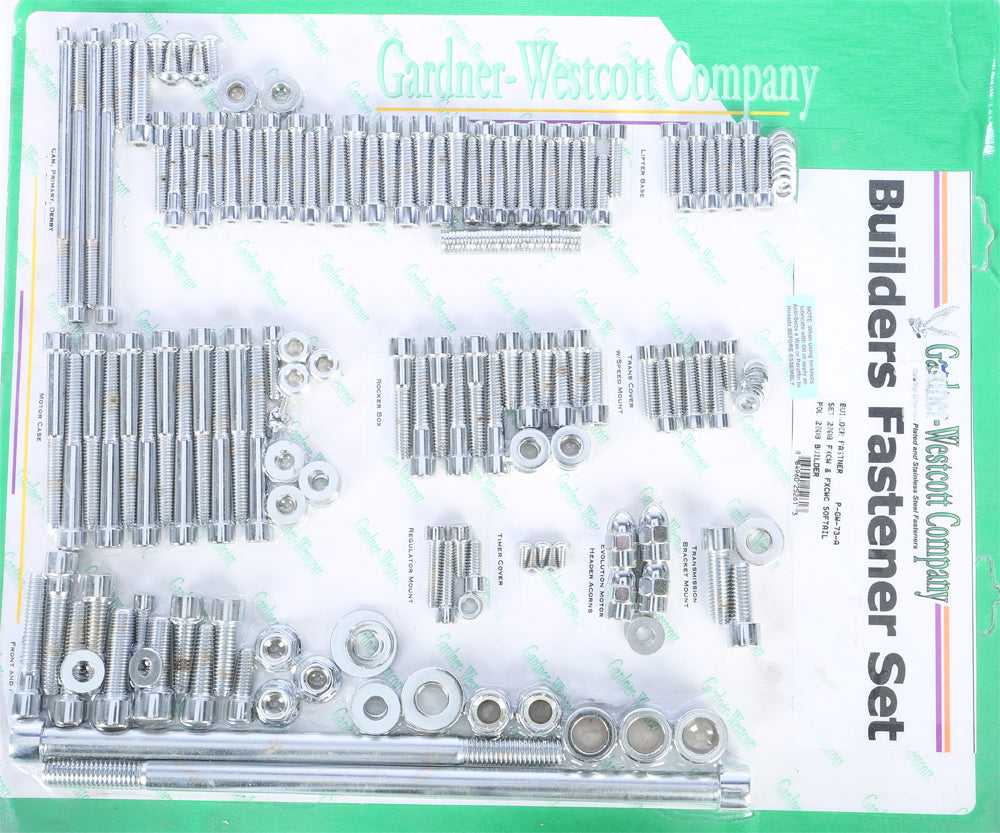 Gardnerwestcott Big Twin Builder Set 08-12 Fxcw And Fxcwc Models - Harddrive Products