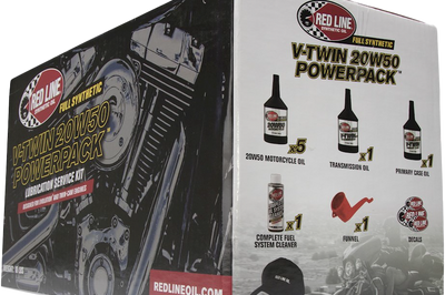 Red Line Big Twin Powerpack 20w-50 - Harddrive Products