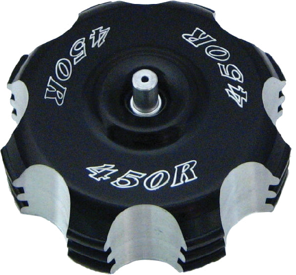 Modquad Billet Gas Cap (black Logo) - Black - Atv Performance Products