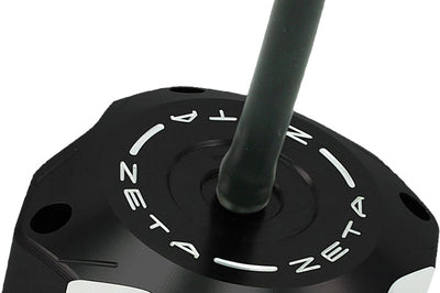 Zeta Billet Gas Cap Orange - Black - Offroad Collection