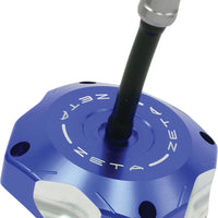 Zeta Billet Gas Cap Orange - Black - Offroad Collection