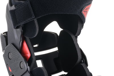 Alpinestars Bionic 5s Youth Knee Brace Black/red - Black/Red / One Size Fits Most - Apparel Collection