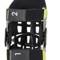 Alpinestars Bionic 7 Knee Set Silver/yellow Xl - Silver/Yellow / Large - Apparel Collection