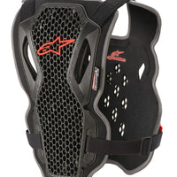 Alpinestars Bionic Action Chest Protector Black/red Xl/2x - Black/Red / Medium - X-Large - Apparel Collection