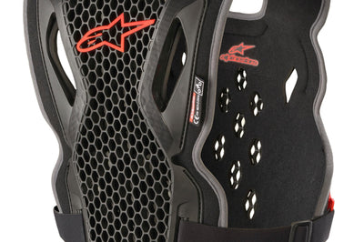 Alpinestars Bionic Action Chest Protector Black/red Xl/2x - Apparel Collection