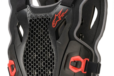 Alpinestars Bionic Action Chest Protector Black/red Xl/2x - Black/Red / Medium - X-Large - Apparel Collection