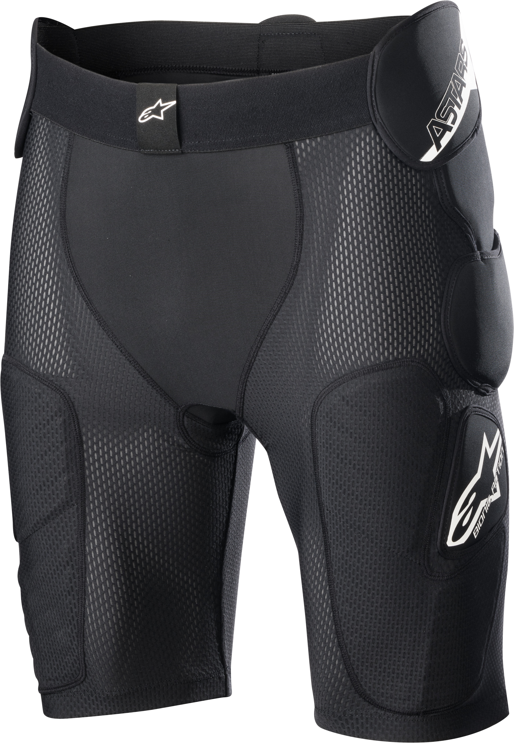 Alpinestars Bionic Action Protection Shorts Black Xl - 2X-Large - Apparel Collection