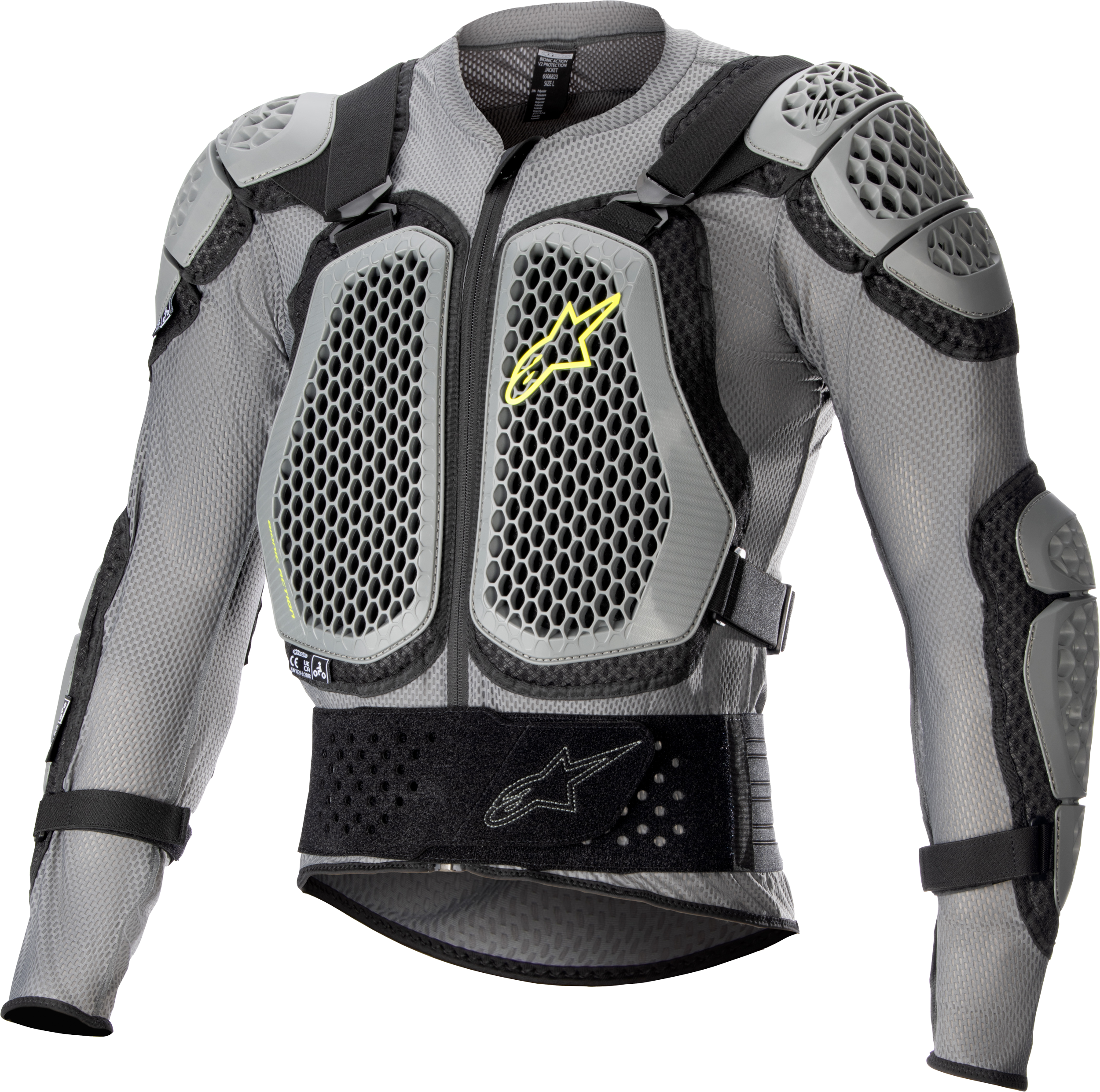 ALPINESTARS Bionic Action V2 Protection Jacket Greyblack Sm - Jackets