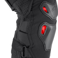 Alpinestars Bionic Pro Plsma Knee Protectr Black/red/white Sm/md - Black/Red/White / Small - Medium