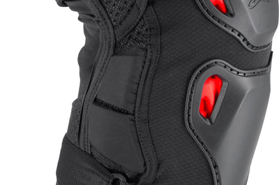 Alpinestars Bionic Pro Plsma Knee Protectr Black/red/white Sm/md - Black/Red/White / Small - Medium