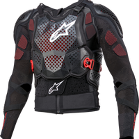 Alpinestars Bionic Tech V3 Protection Jacket Blk/wht/red Xl - Black/White/Red / 2X-Large - Apparel Collection