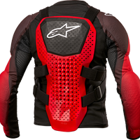 Alpinestars Bionic Tech Youth Protection Jacket Blk/wht/red Sm/md - Black/White/Red / Large - X-Large - Apparel