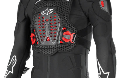 Alpinestars Bionic Xtr Plasma Protection Jacket Black/red/white Xl - Black/Red/White / 2X-Large