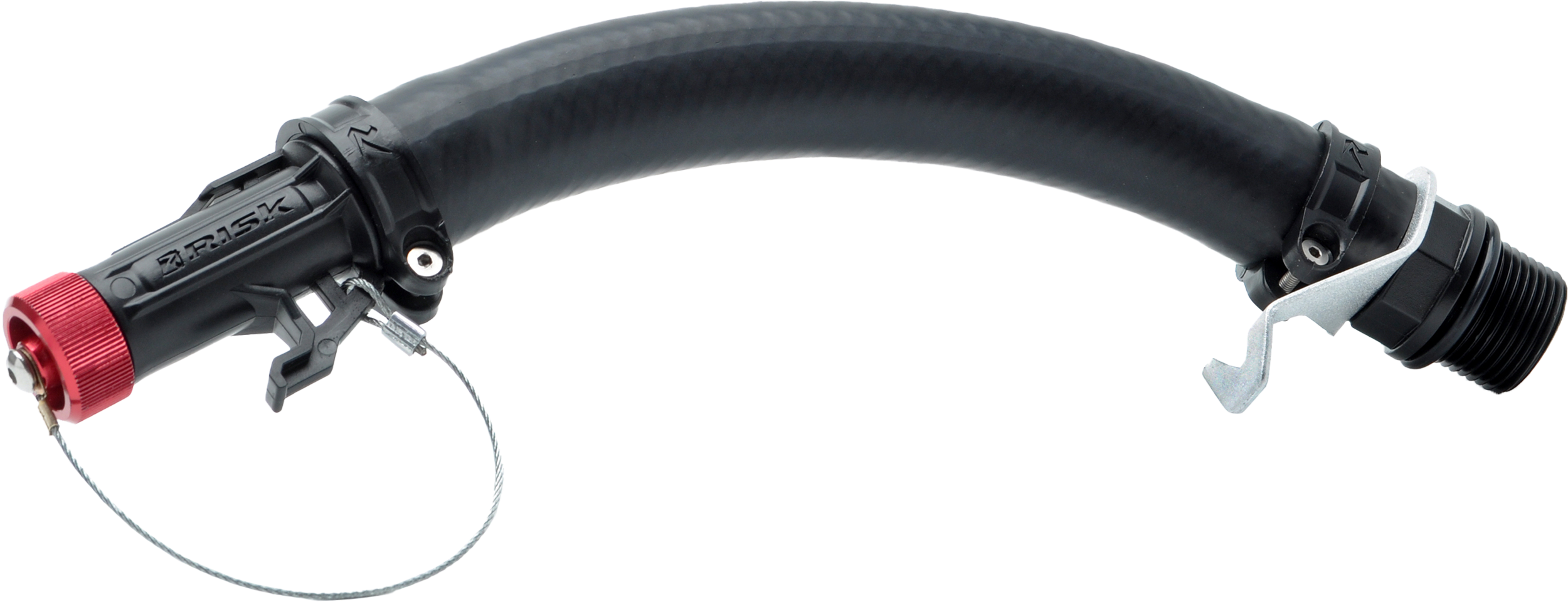 Risk Racing Black Edition Hose Bender Spout With Screw Cap - Tires & Wheels