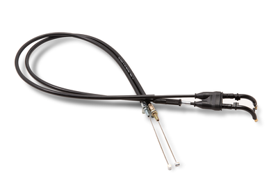 MOTION PRO Black Vinyl Throttle Cable Push Pull Set Hon