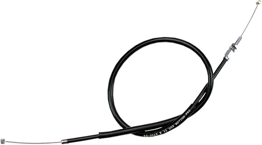 Motion Pro Black Vinyl Throttle Pull Cable - Street Collection