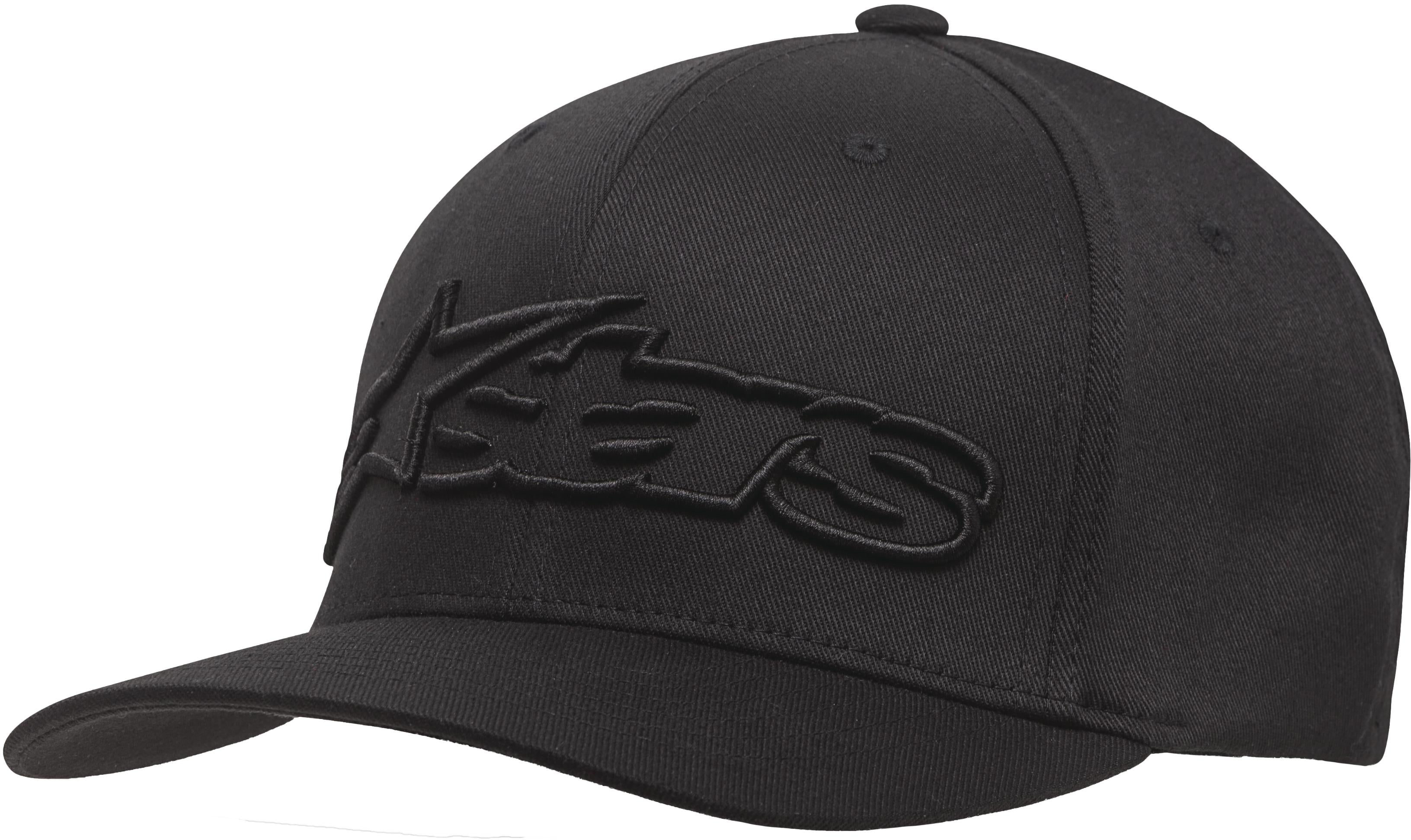 Alpinestars Blaze Flexfit Hat Red/white Sm/md - Black/Black / Large - X-Large - Bicycle Collection