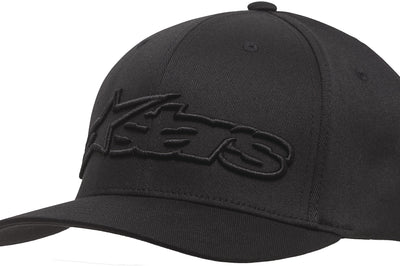 Alpinestars Blaze Flexfit Hat Red/white Sm/md - Black/Black / Large - X-Large - Bicycle Collection