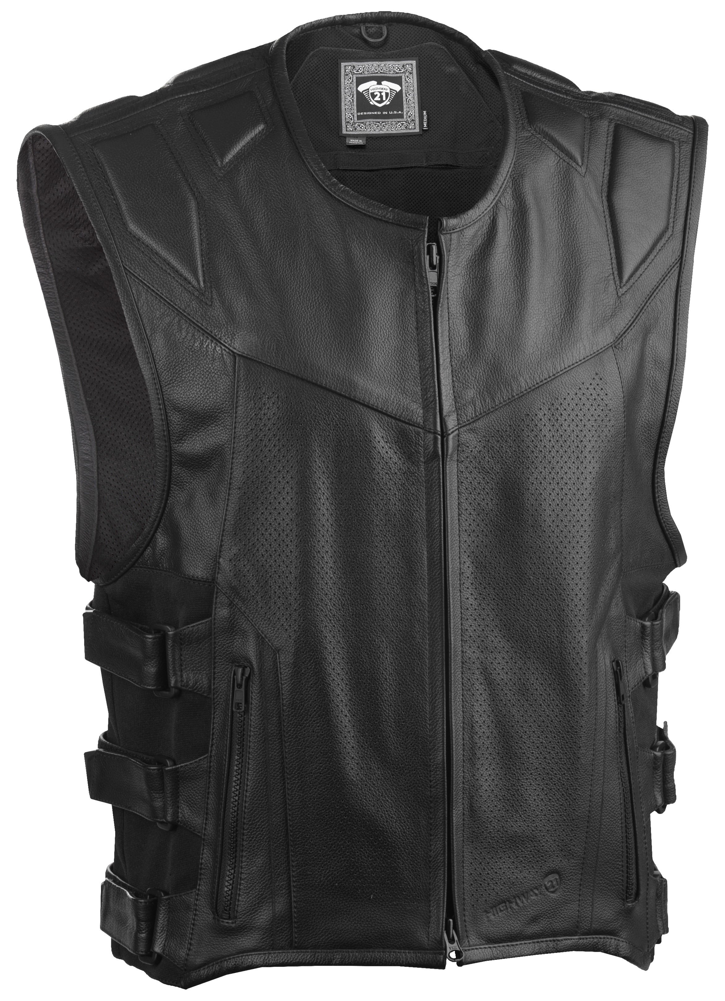 Highway 21 Blockade Vest Black 3x - 2X-Large - Harddrive Products