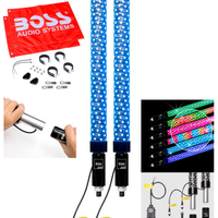 BOSS AUDIO Bluetooth 2’’ Fat Led Whip 1 Pr Whips