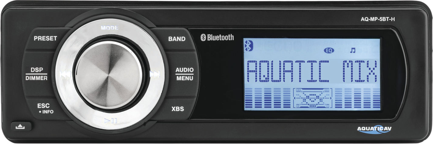 Aquatic Av Bluetooth Mp3 Media Player W/ Am/fm Radio - Harddrive Products
