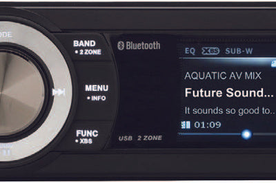 Aquatic Av Bluetooth Usb/mp3 Media Player Universal Hardwire - Harddrive Products