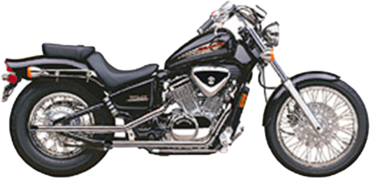 COBRA Blvd Drag Pipes F/S Chrome Hon Vlx600 88 98